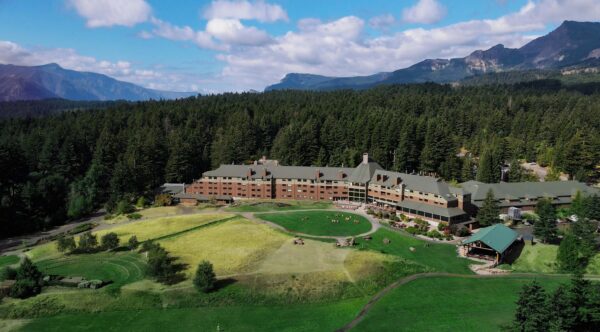 Skamania Lodge located in Stevenson, Washington